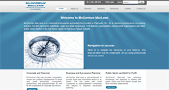 Desktop Screenshot of mcgormanmaclean.com